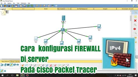 tutorial cara membuat jaringan firewall menggunakan cisco